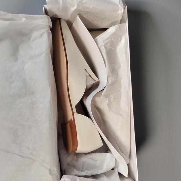 Via Spiga White Flat Shoes - Picture 6 of 9